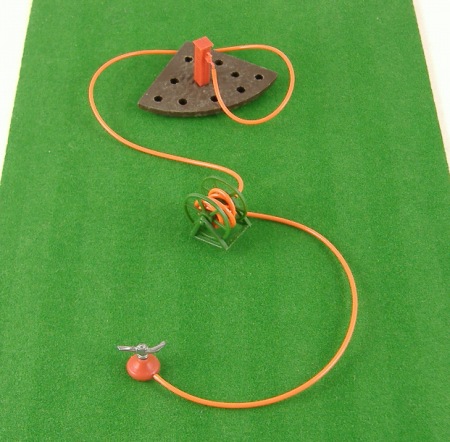 Britains Floral Garden Hose with Reel, Tap and Sprinkler