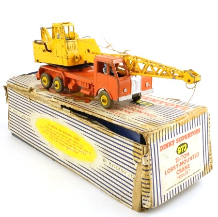 Dinky 972 Coles 20 ton Lorry-Mounted Crane