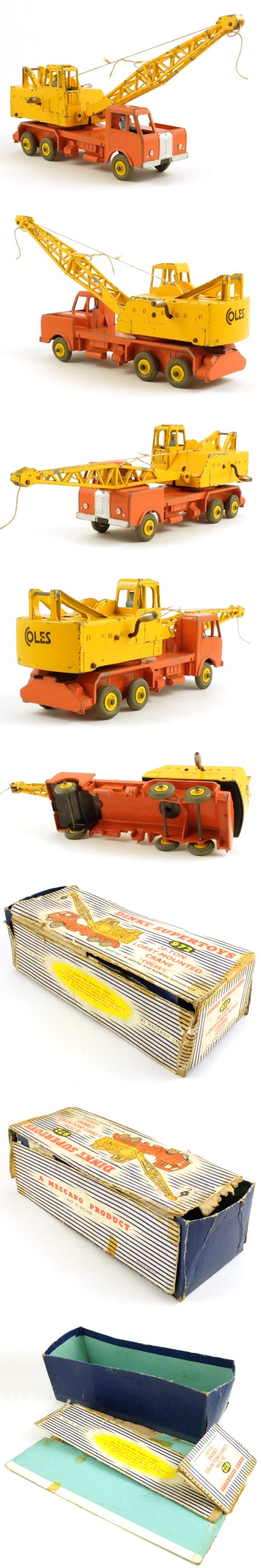 972 Coles 20 ton Lorry-Mounted Crane