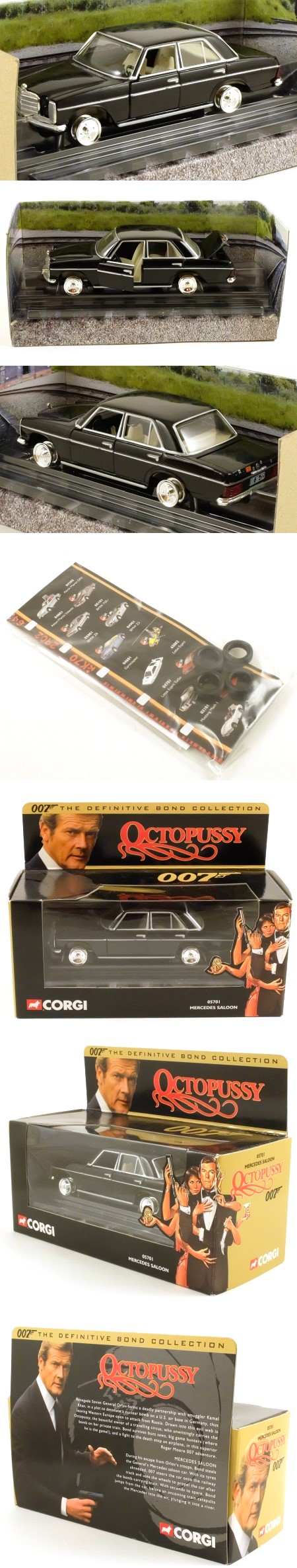 05701 James Bond Mercedes Saloon