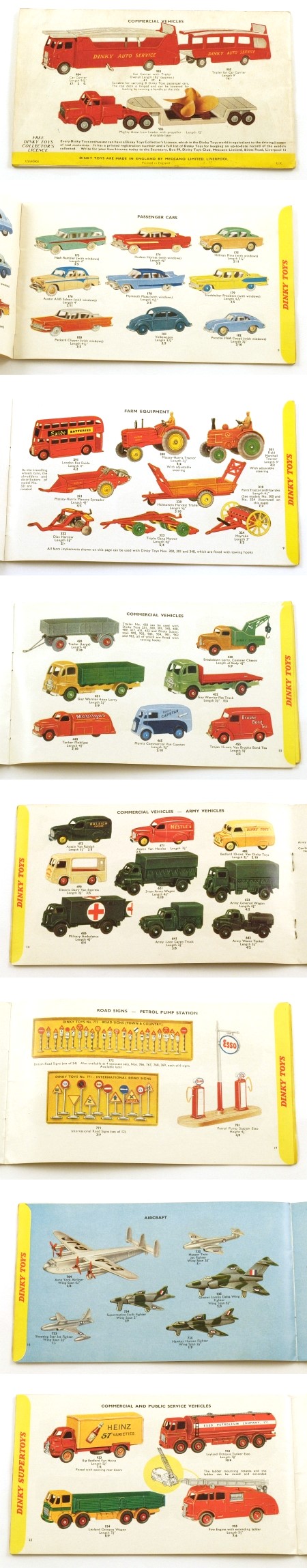 Dinky Toys 1959 Catalogue
