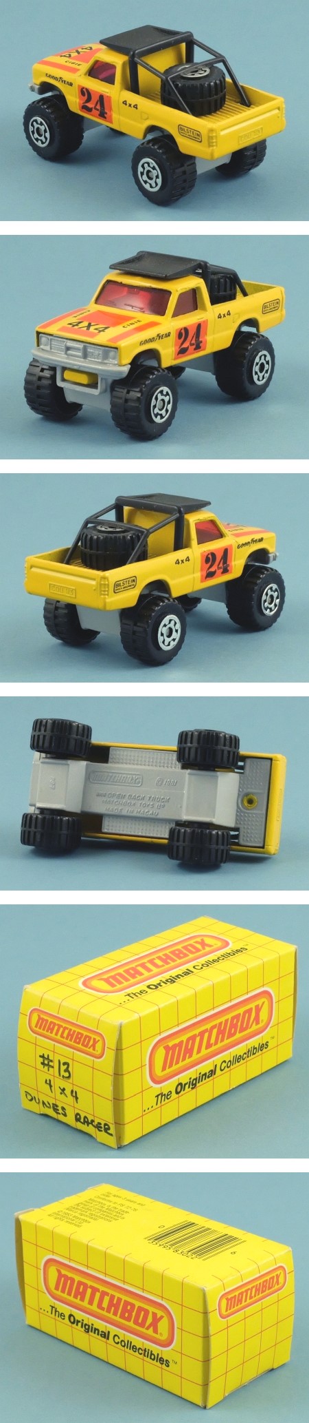 MB13 4x4 Open Back Truck