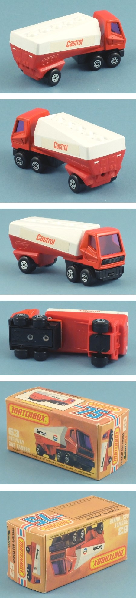 MB63 Freeway Gas Tanker 'Castrol'