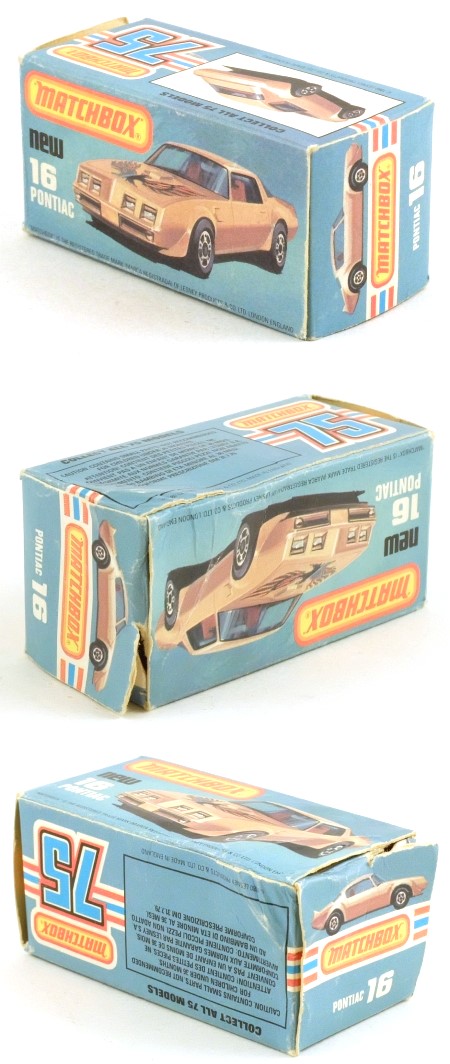 MB16 Pontiac BOX ONLY