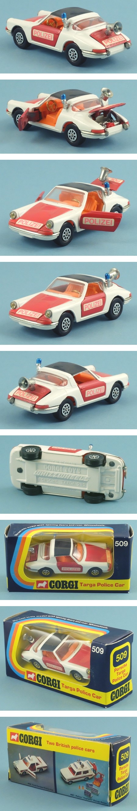 509 Porsche 911S Targa Police Car