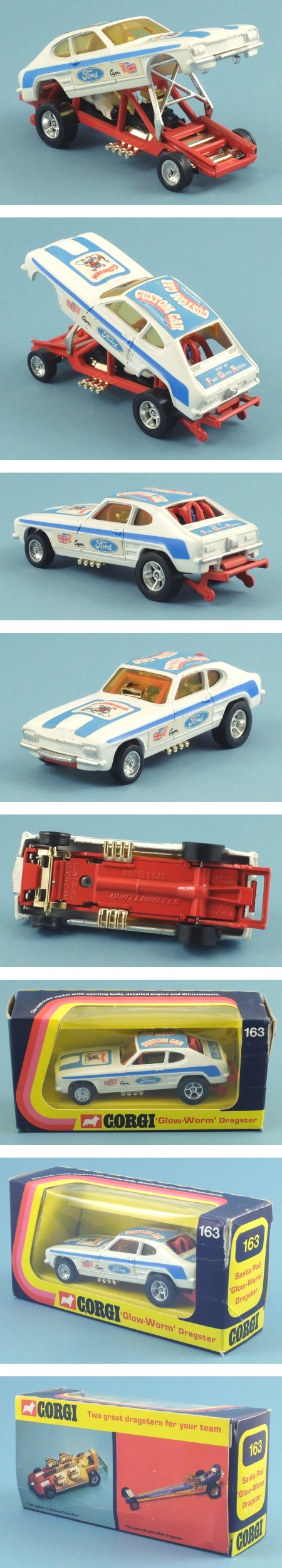 163 Santa Pod Ford Capri Dragster