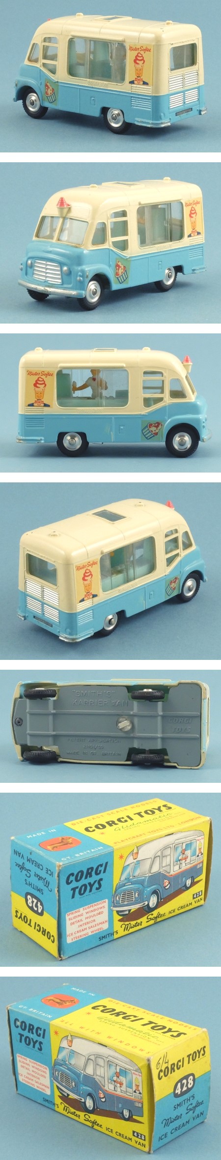 428 Smith's Karrier 'Mister Softee' Ice Cream Van