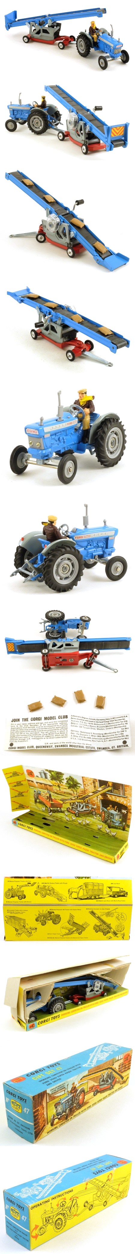GS47 Ford 5000 Tractor and Conveyor Set
