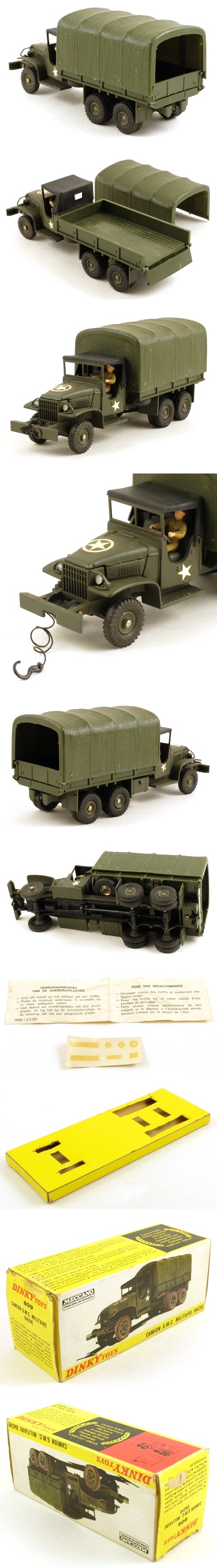 809 GMC US Army 6x6 Truck