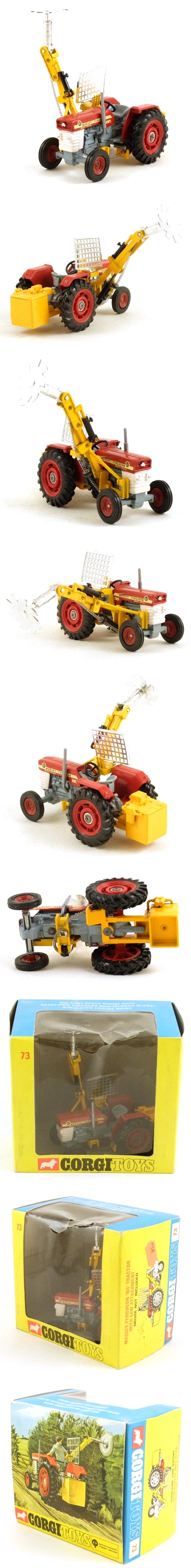 73 Massey Ferguson 165 Tractor with Saw Attachment