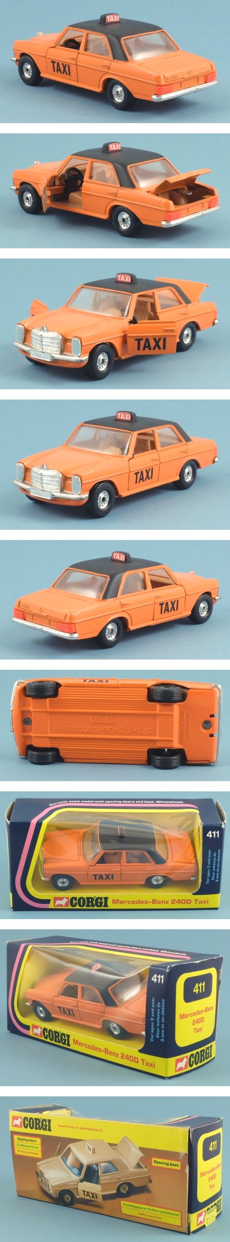 411 Mercedes-Benz 240D Taxi