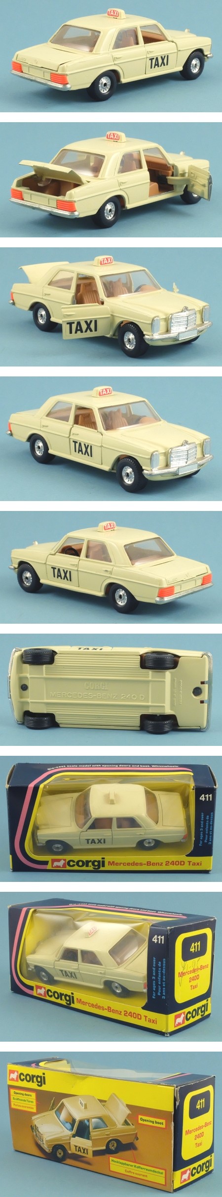 411 Mercedes-Benz 240D Taxi