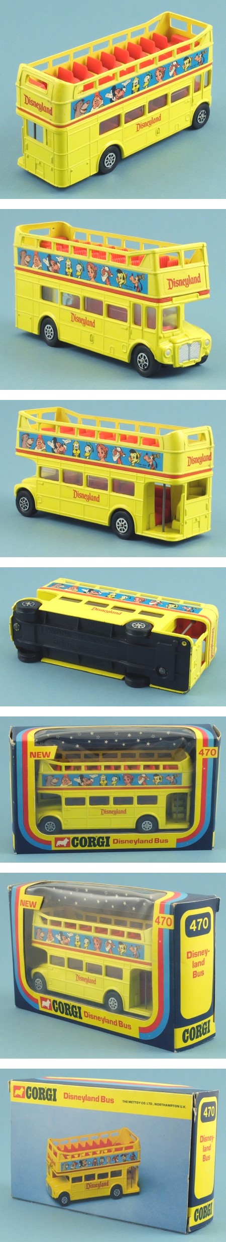 470 Routemaster Bus 'Disneyland'