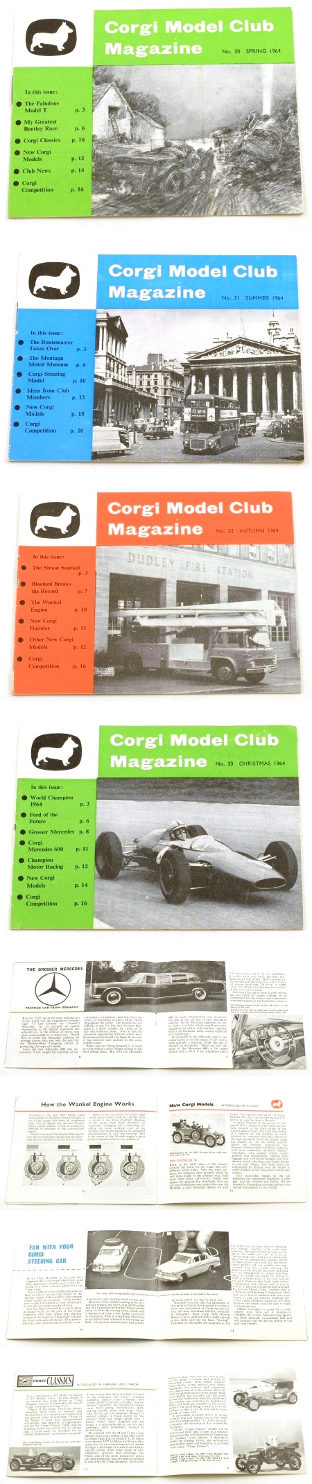 Corgi Model Club Magazine 1964