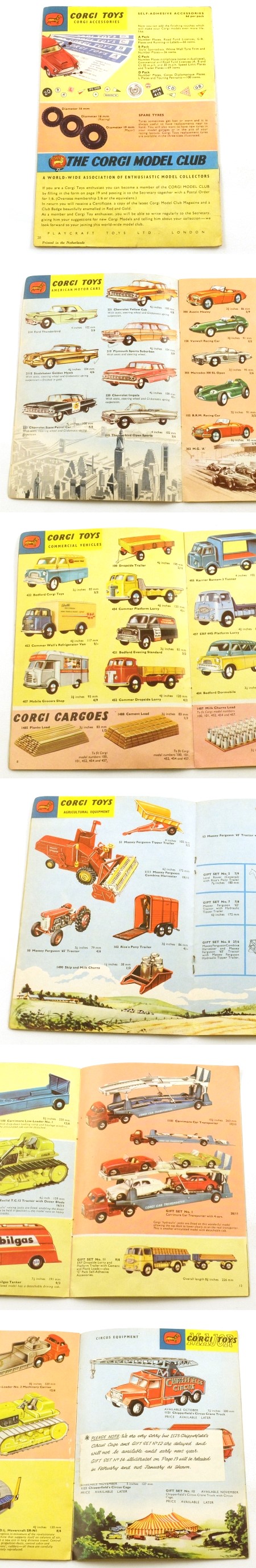 Corgi Toys 1960 Catalogue