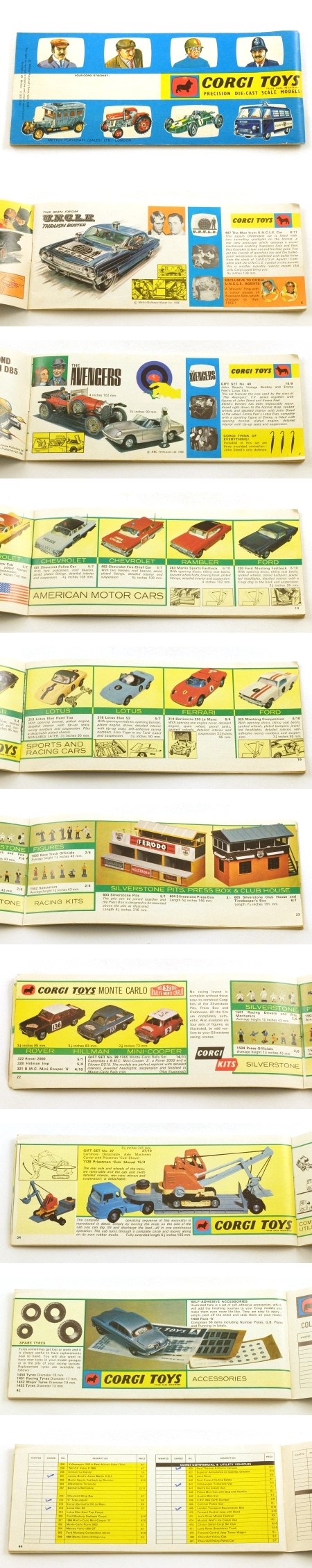 Corgi Toys 1966 Catalogue
