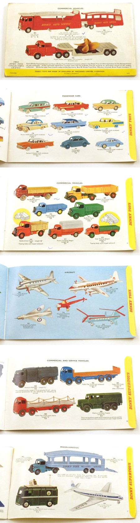Dinky Toys 1959 Catalogue