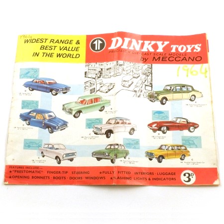  Dinky Toys 1964 Catalogue 12th edition