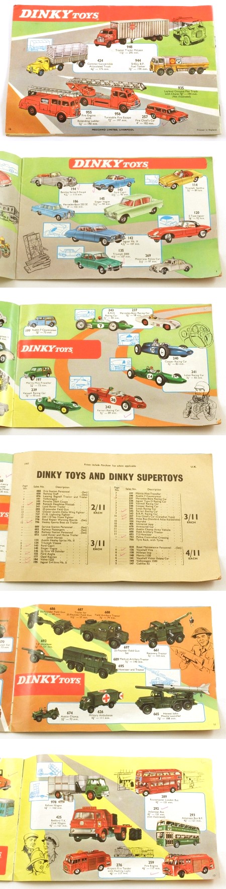 Dinky Toys 1965 Catalogue