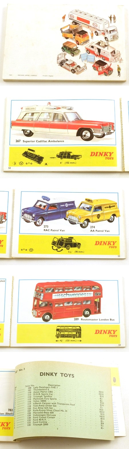 Dinky Toys 1967 Cataloge No3