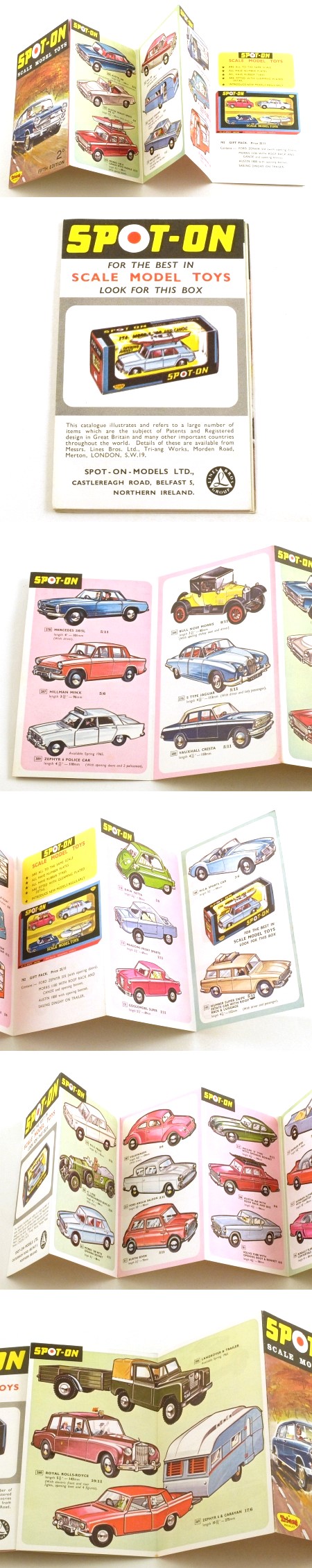 Tri-ang Spot-On 1964 Catalogue 5th edition