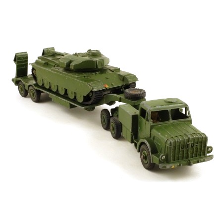 Dinky 698 Tank Transporter with Tank