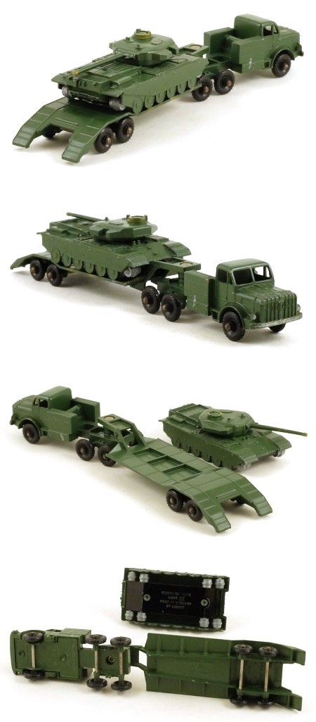 M3 Mighty Antar Transporter and Centurion Tank