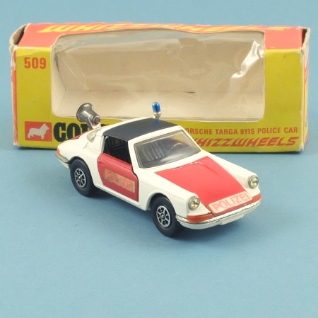 Corgi 509 Porsche 911S Targa Police Car