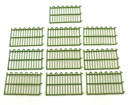 1396 Zoo Railings x 10