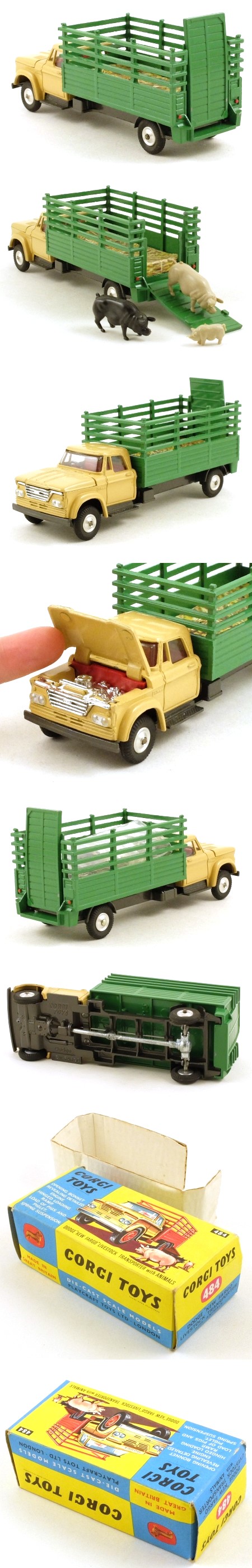 484 Dodge Kew Fargo Livestock Transporter