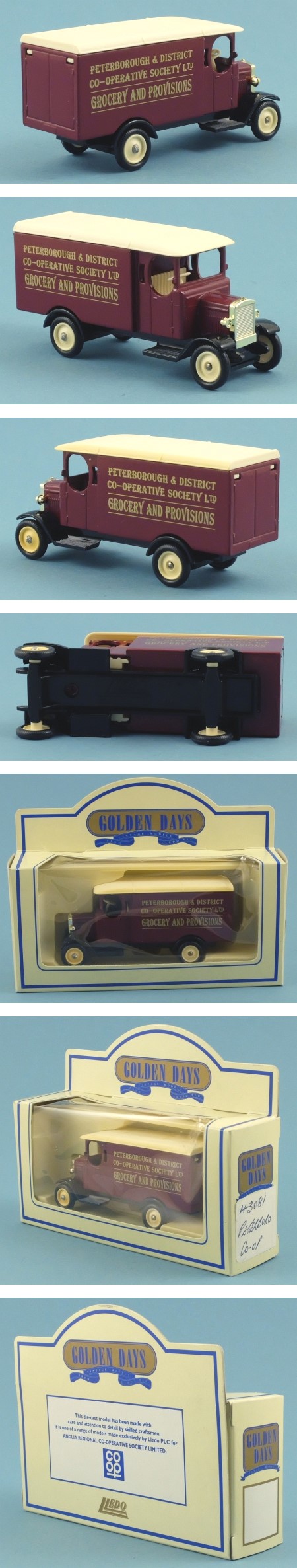 LP043 1931 Morris Light Truck 'Peterborough Co-Op'