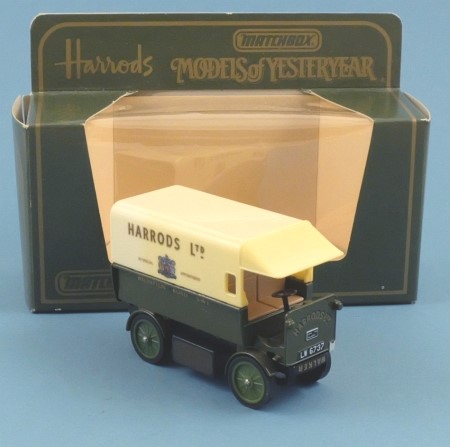 Matchbox Models of Yesteryear Y29-1 1919 Walker Electric Van 'Harrods'
