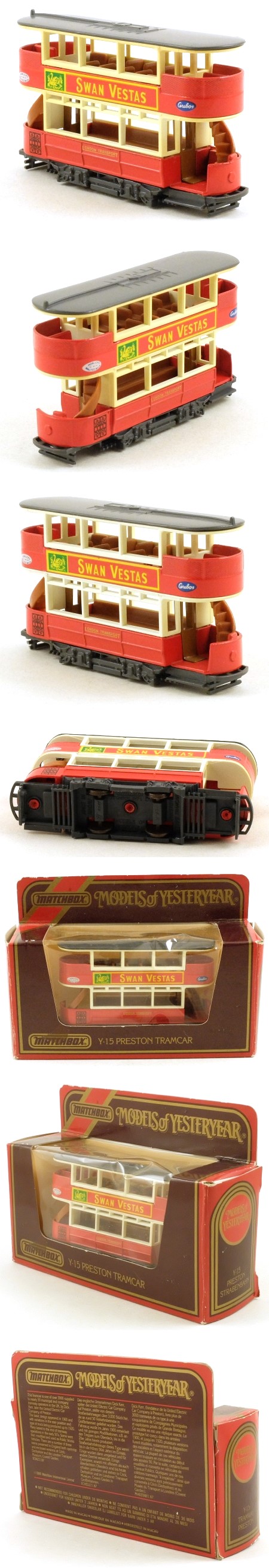 Y15-3 Preston Tram Car 'London Transport'