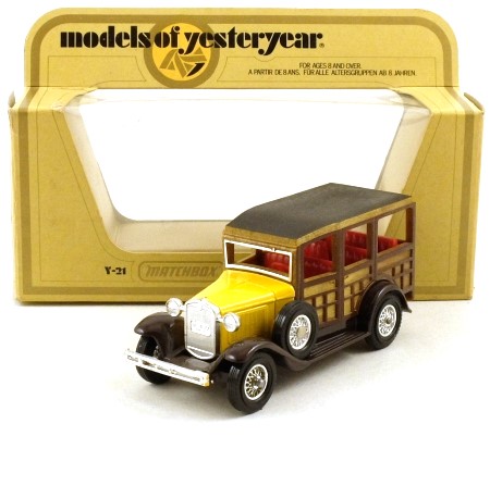 Matchbox Models of Yesteryear Y21-1 1930 Ford Model A Woody