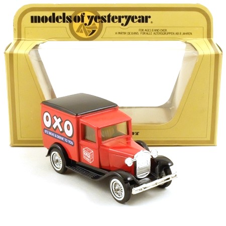 Matchbox Models of Yesteryear Y22-1 1930 Ford Model A Van 'OXO'