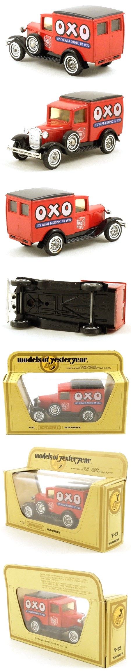 Y22-1 1930 Ford Model A Van 'OXO'