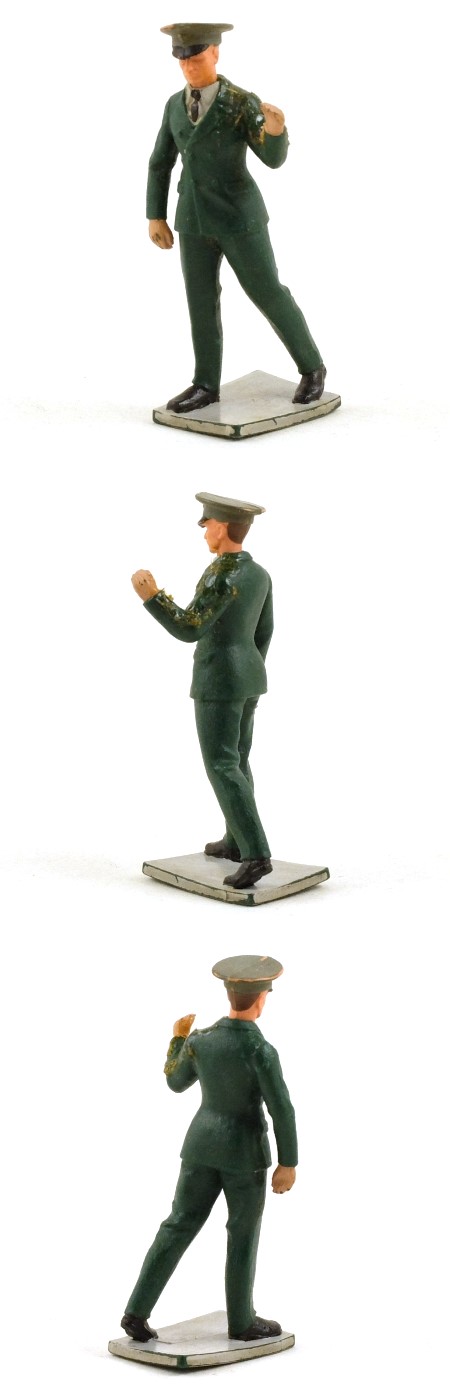 1391 Zoo Keeper leading animal