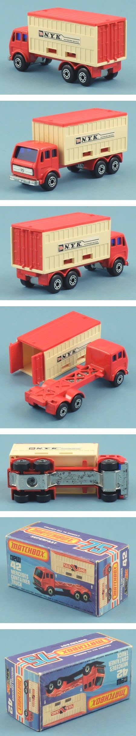 MB42 Mercedes Container Truck