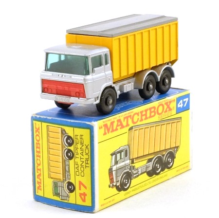 Matchbox 47c DAF Tipping Container Truck