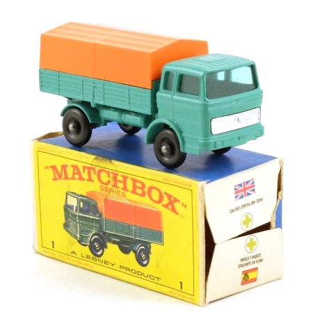 Matchbox 1e Mercedes Truck