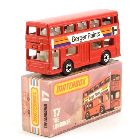 Matchbox MB17 Londoner Bus 'Berger Paints'
