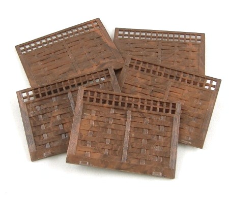 2586 Garden Fence Panels x 5