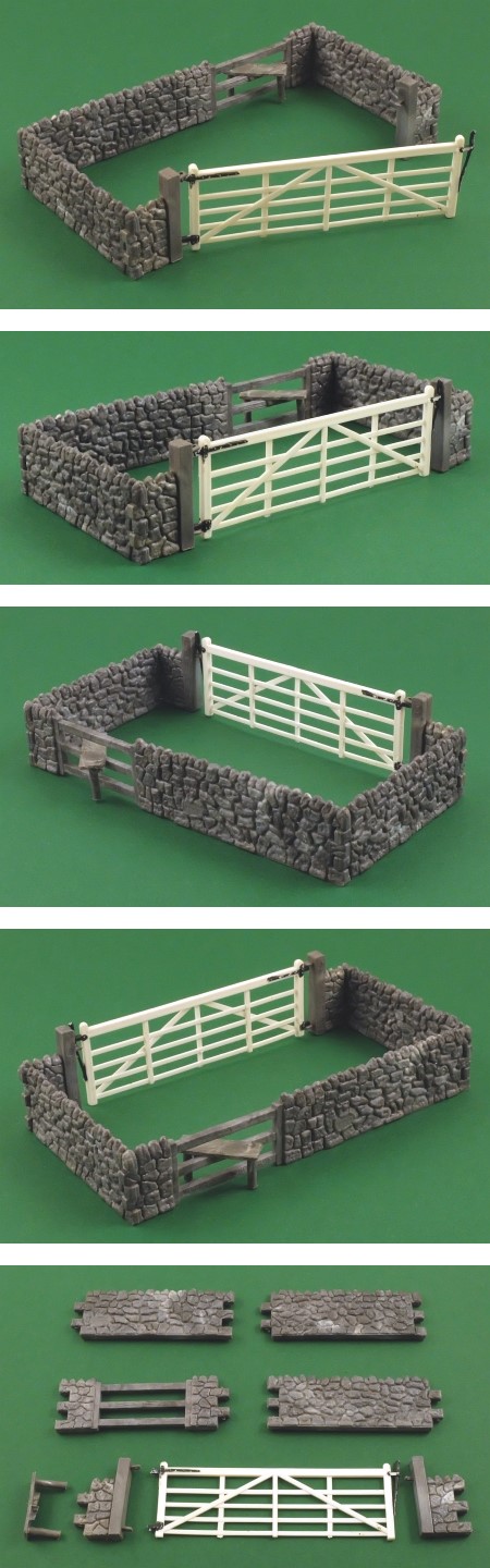 1736 Gate, Stile and Stone Walls