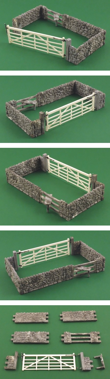 1736 Gate, Stile and Stone Walls