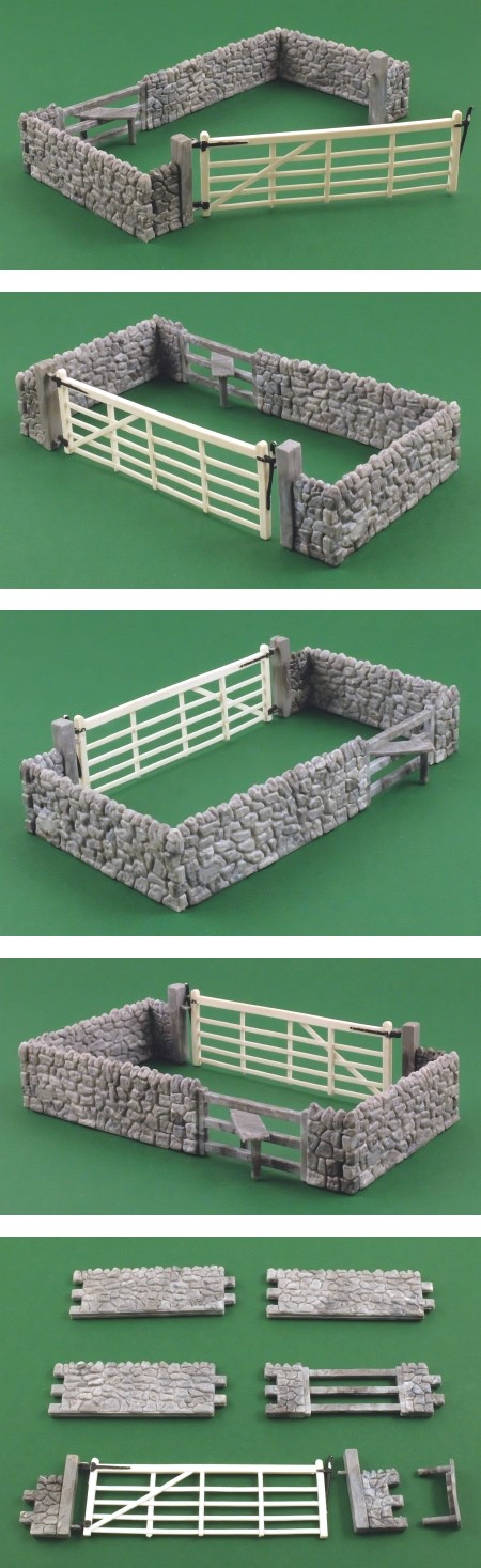 1736 Gate, Stile and Stone Walls