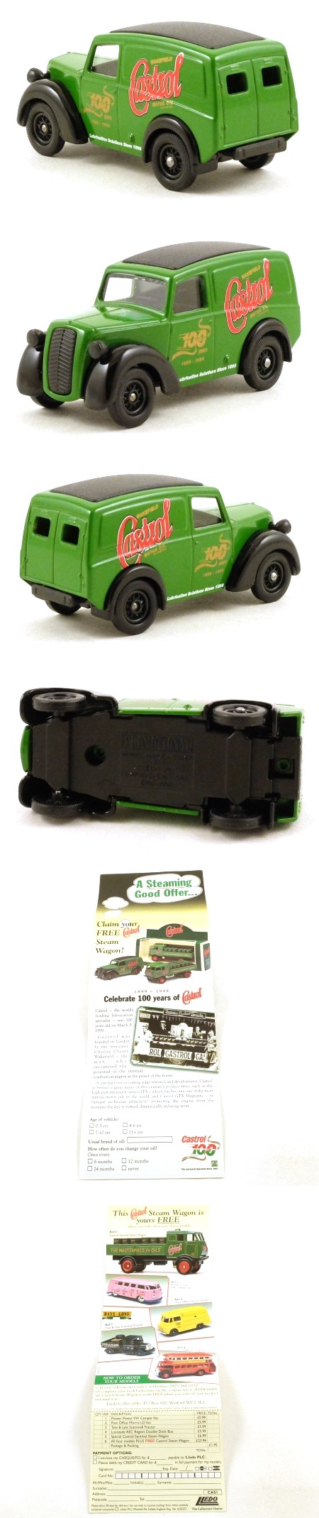 LP058  1950 Morris Z Van 'Castrol 100 Years'