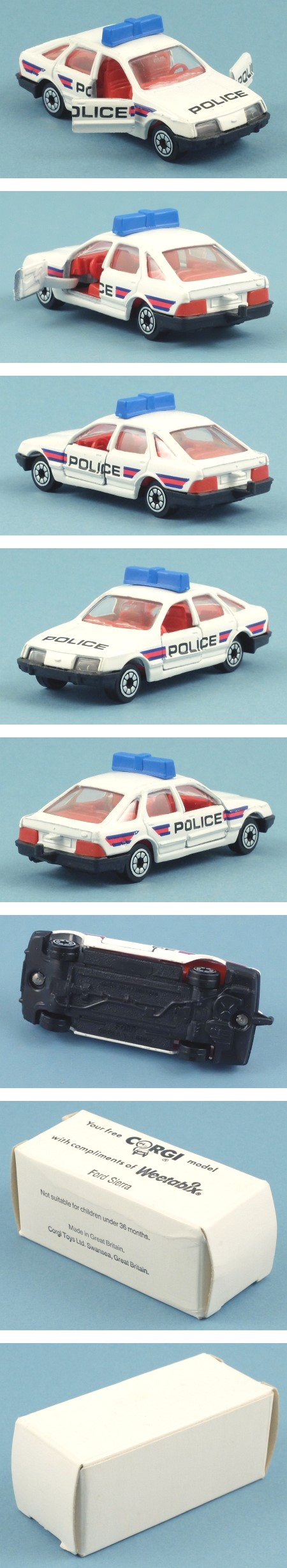 Juniors J58b Ford Sierra 2.3 Ghia Police