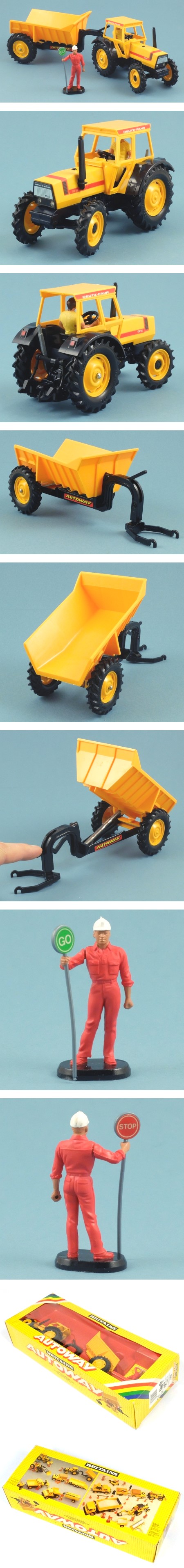 9881 Deutz Tractor and Rear Dump