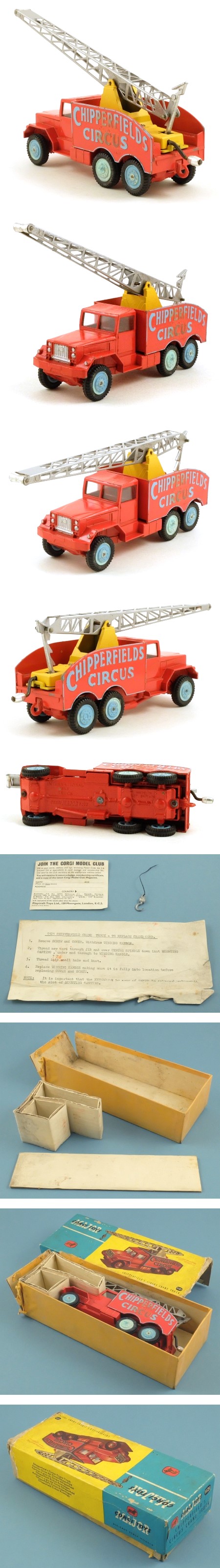1121 Chipperfields Crane Truck