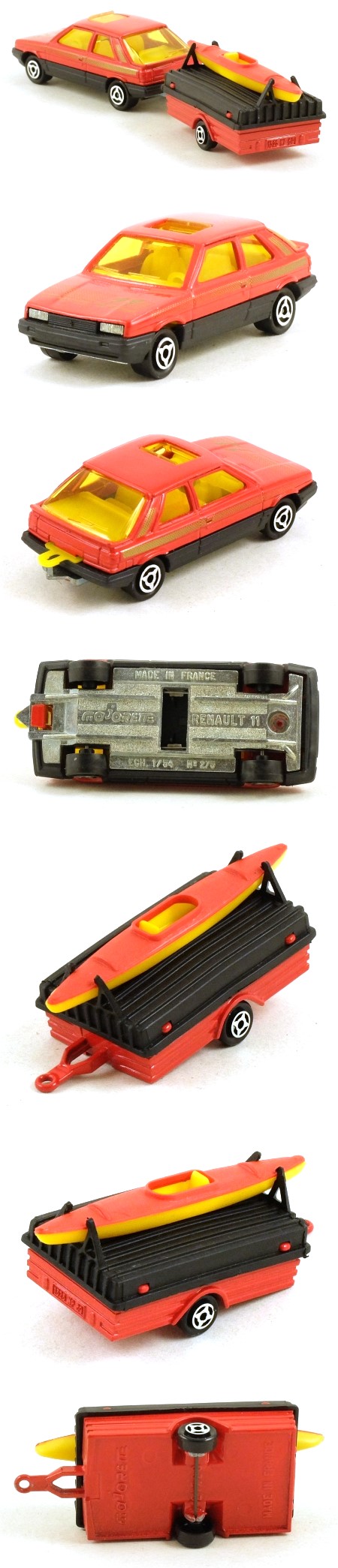 372 Renault 11 and Canoe Trailer